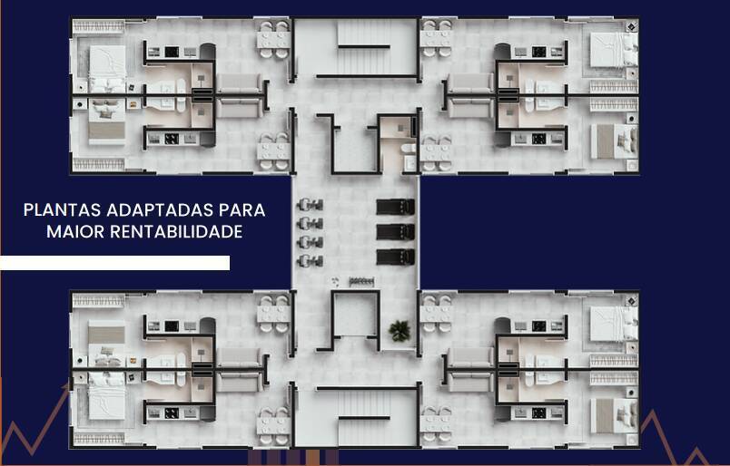 Apartamento, 1 quarto, 32 m² - Foto 2